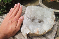 Natural Zululand Agate Geodes x 2 From Jozini, South Africa