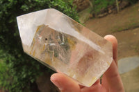 Polished Clear Quartz Crystal Points x 3 From Madagascar