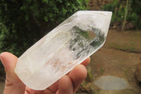 Polished Clear Quartz Crystal Points x 3 From Madagascar