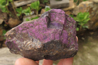 Natural Metallic Purpurite Specimens x 2 From Namibia