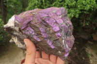 Natural Metallic Purpurite Specimens x 2 From Namibia