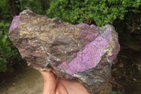 Natural Metallic Purpurite Specimens x 2 From Namibia