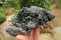 Natural Libethenite Crystals On Dolomite Matrix Specimens x 3 From Shituru, Congo