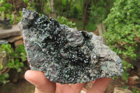 Natural Libethenite Crystals On Dolomite Matrix Specimens x 3 From Shituru, Congo