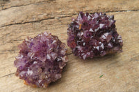 Natural Amethystos Amethyst Clusters x 35 From Kwaggafontein, South Africa