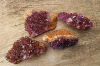 Natural Amethystos Amethyst Clusters x 35 From Kwaggafontein, South Africa