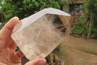 Polished Smokey Quartz Crystals x 2 From Madagascar