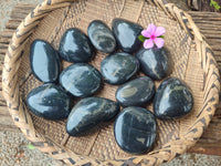 Polished Pharaoh Stone Palm Stones x 12 From Zimbabwe