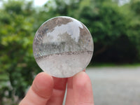 Polished Clear Quartz Crystal Balls x 3 From Madagascar