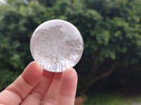 Polished Clear Quartz Crystal Balls x 3 From Madagascar