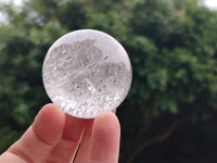 Polished Clear Quartz Crystal Balls x 3 From Madagascar