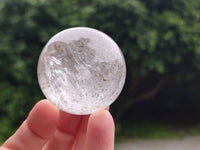 Polished Clear Quartz Crystal Balls x 3 From Madagascar