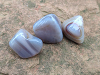 Polished Botswana Agate Tumbled Stones - Sold Per KG - From Botswana