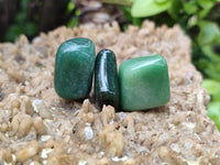 Polished Medium Aventurine Tumble Stones - sold per KG - From Zimbabwe