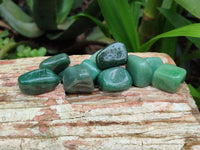 Polished Medium Aventurine Tumble Stones - sold per KG - From Zimbabwe