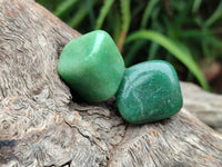 Polished Medium Aventurine Tumble Stones - sold per KG - From Zimbabwe