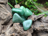 Polished Medium Aventurine Tumble Stones - sold per KG - From Zimbabwe