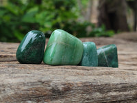 Polished Medium Aventurine Tumble Stones - sold per KG - From Zimbabwe