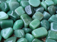 Polished Medium Aventurine Tumble Stones - sold per KG - From Zimbabwe