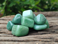 Polished Medium Aventurine Tumble Stones - sold per KG - From Zimbabwe