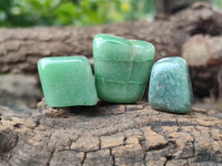 Polished Medium Aventurine Tumble Stones - sold per KG - From Zimbabwe