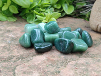 Polished Medium Aventurine Tumble Stones - sold per KG - From Zimbabwe