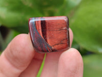 Polished Red Tigers Eye Tumble Stones - sold per KG - From South Africa