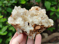 Natural Limonite Quartz Clusters x 3 From Solwezi, Zambia