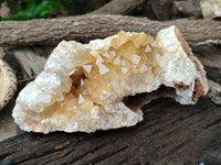 Natural Limonite Quartz Clusters x 3 From Solwezi, Zambia