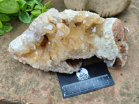 Natural Limonite Quartz Clusters x 3 From Solwezi, Zambia