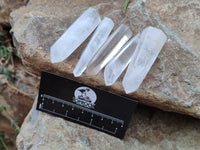 Polished Clear Quartz Crystal Points x 35 From Madagascar