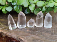 Polished Clear Quartz Crystal Points x 35 From Madagascar