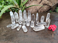 Polished Clear Quartz Crystal Points x 35 From Madagascar