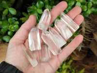 Polished Clear Quartz Crystal Points x 35 From Madagascar