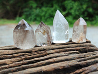 Polished Smokey Quartz Crystals x 20 From Madagascar