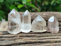 Polished Smokey Quartz Crystals x 20 From Madagascar