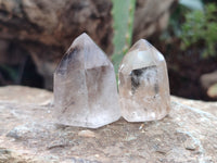 Polished Smokey Quartz Crystals x 20 From Madagascar