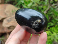 Polished Black Basalt Eggs x 12 From Antsirabe, Madagascar