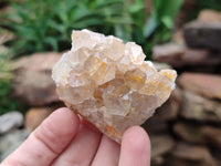 Natural Limonite Quartz Clusters x 24 From Solwezi, Zambia