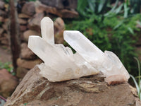 Natural Quartz Clusters and Crystals x 11 From Madagascar