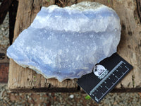 Natural Blue Lace Agate Geode Specimens x 2 From Nsanje, Malawi