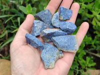 Natural Rare Cobbed Dumortierite Specimens x 2.3kg Lot From Mozambique