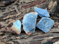 Natural Rare Cobbed Dumortierite Specimens x 2.3kg Lot From Mozambique