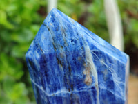 Polished Sodalite Point-Prisms x 3 From Kunene River, Namibia