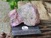 Natural Cobbed Stichtite Specimens x 4 From Barberton, South Africa