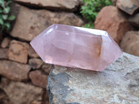 Polished Mixed Rose Quartz Items x 3 From Ambatondrazaka, Madagascar