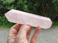 Polished Mixed Rose Quartz Items x 3 From Ambatondrazaka, Madagascar