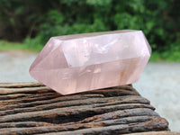 Polished Mixed Rose Quartz Items x 3 From Ambatondrazaka, Madagascar