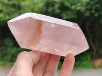 Polished Mixed Rose Quartz Items x 3 From Ambatondrazaka, Madagascar