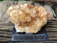 Natural Limonite Quartz Clusters x 4 From Mwinilunga, Zambia